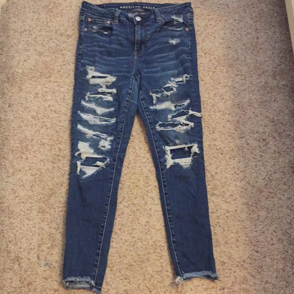 American eagles ripped jeans